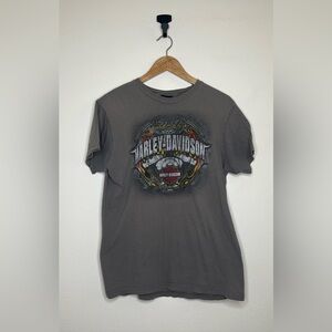 Harley Davidson LARGE South Charleston West Virginia Vintage Moto T Shirt